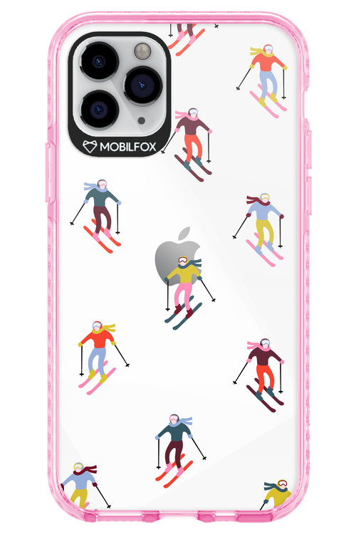 Snow Motion (Transparent) - Apple iPhone 11 Pro
