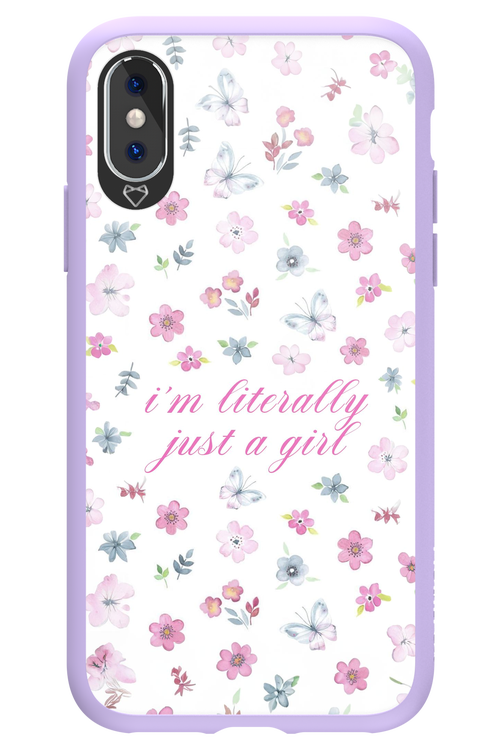 Just a girl pink 2.0 - Apple iPhone X