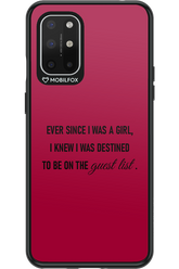 Guest List - OnePlus 8T
