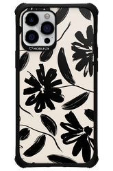 Monochrome Flowerss - Apple iPhone 12 Pro Max