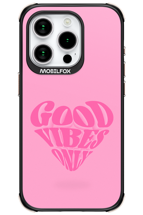 Good Vibes Heart - Apple iPhone 15 Pro