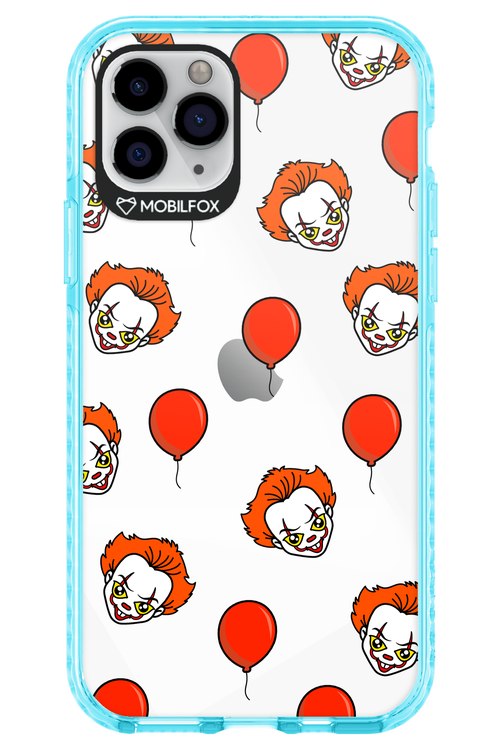 Mystery Clown (Transparent) - Apple iPhone 11 Pro