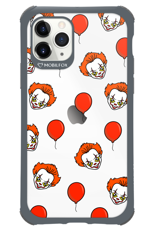 Mystery Clown (Transparent) - Apple iPhone 11 Pro