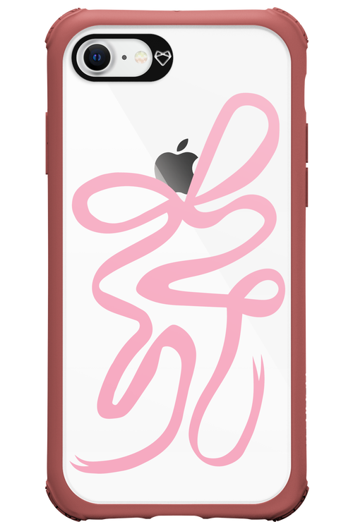 Pink Bow - Apple iPhone 8