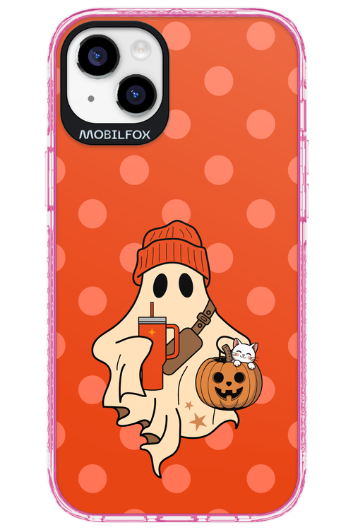 Ghost Girl (Orange) - Apple iPhone 14 Plus
