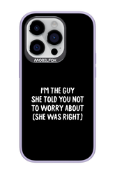 She was right - Apple iPhone 14 Pro