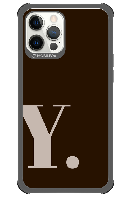 Y (Mokka Foam) - Apple iPhone 12 Pro Max