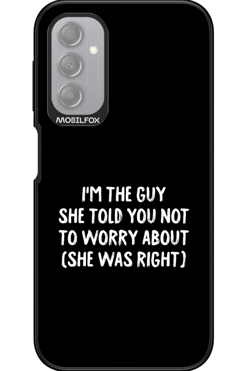 She was right 2.0 - Samsung Galaxy A14