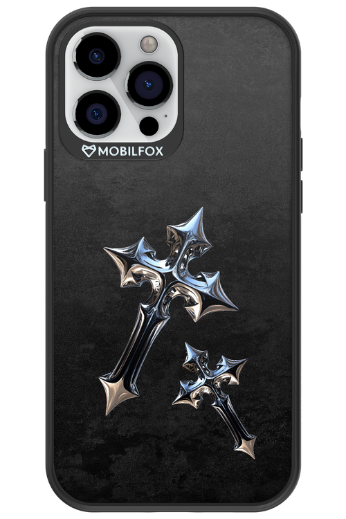 Chrome Crosses - Apple iPhone 13 Pro Max