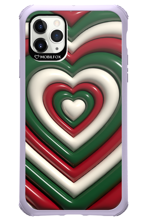 XMAS Hearts - Apple iPhone 11 Pro Max