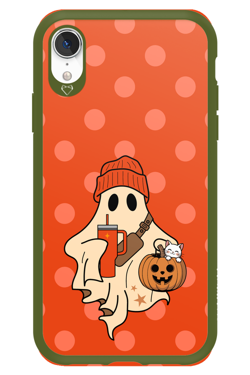 Ghost Girl (Orange) - Apple iPhone XR