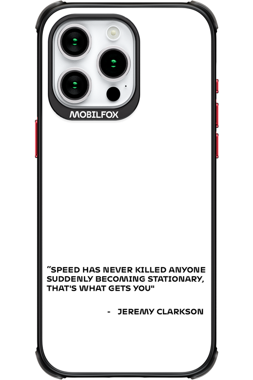 Speed Philosophy 2.0 - Apple iPhone 15 Pro Max