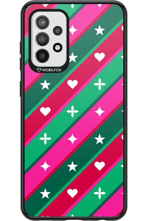 Christmas Stripes - Samsung Galaxy A72