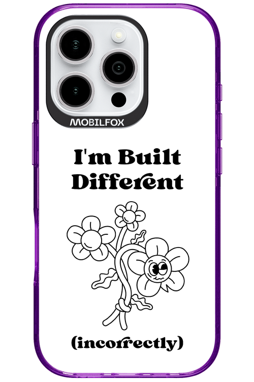 Incorrect Transparent 2.0 - Apple iPhone 16 Pro