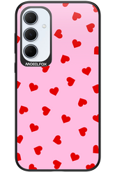 Sprinkle Heart Pink - Samsung Galaxy A35