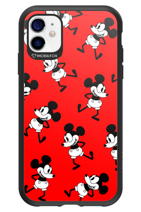 Iconic Mouse (red pattern) - Apple iPhone 11