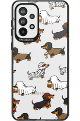 Scary Dachshund (Transparent) - Samsung Galaxy A73