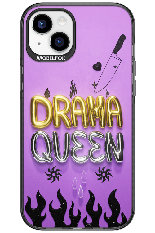 Drama Queen Purple - Apple iPhone 15 Plus