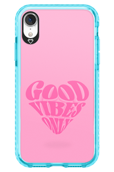 Good Vibes Heart - Apple iPhone XR