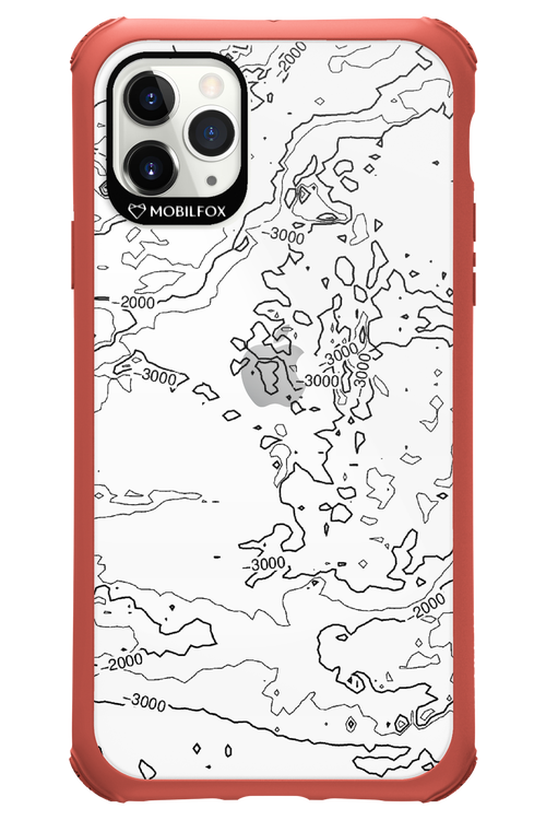 Contour Map - Apple iPhone 11 Pro Max