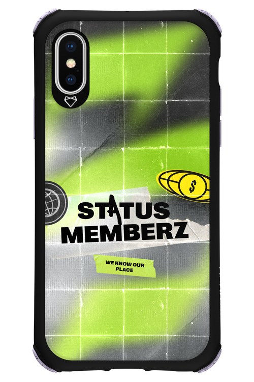 Status Memberz - Apple iPhone X