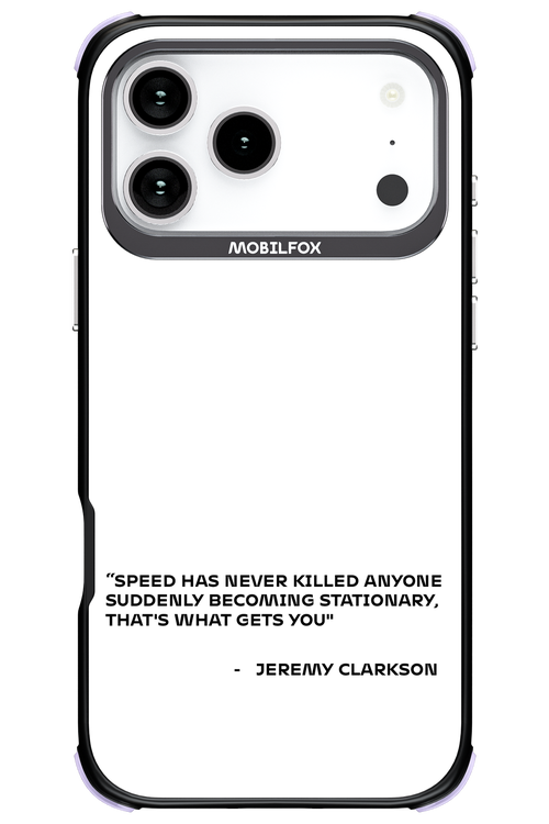 Speed Philosophy 2.0 - Apple iPhone 17 Pro Max