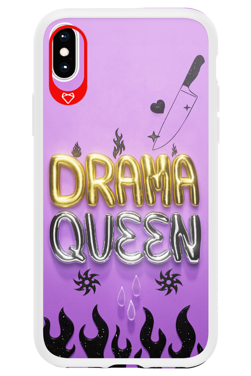 Drama Queen Purple - Apple iPhone X