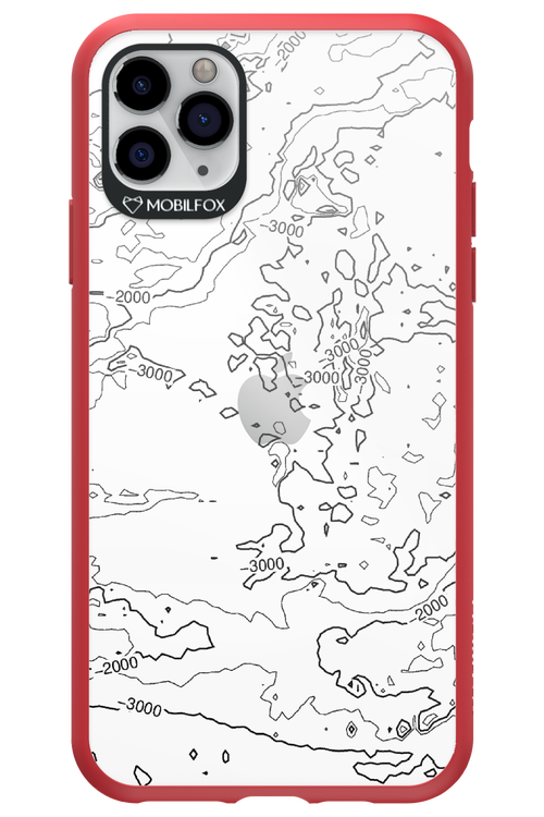 Contour Map - Apple iPhone 11 Pro Max