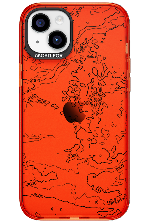 Contour Map - Apple iPhone 15 Plus