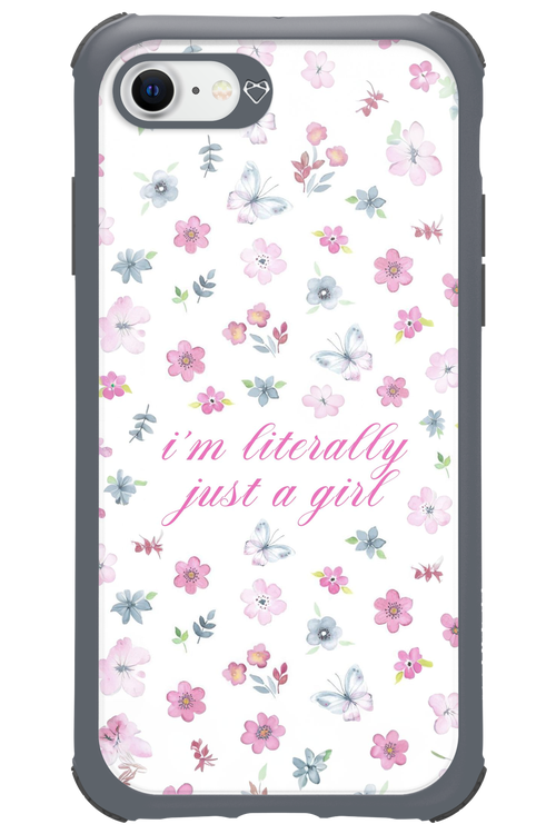 Just a girl pink - Apple iPhone 8