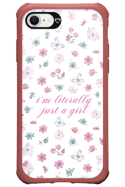Just a girl pink 2.0 - Apple iPhone 8