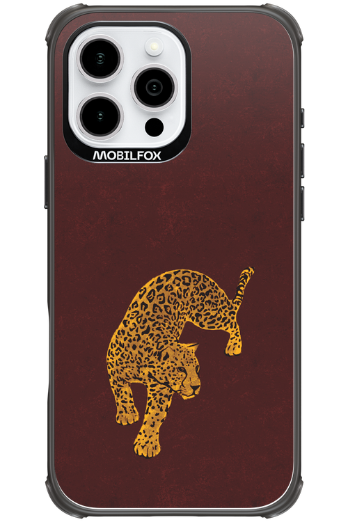 Burgundy Leopard - Apple iPhone 16 Pro Max