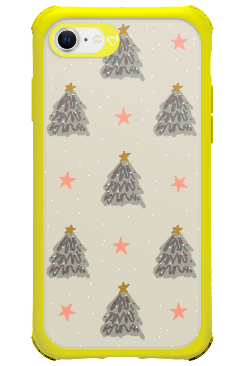 Christmas Trees - Apple iPhone 8