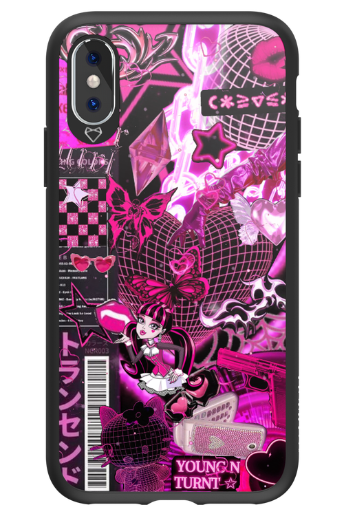 Pink Cyber - Apple iPhone X