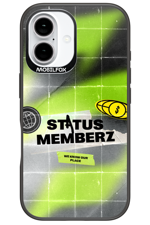 Status Memberz - Apple iPhone 16