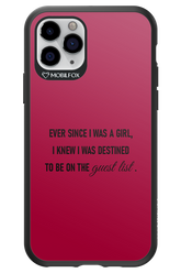 Guest List - Apple iPhone 11 Pro