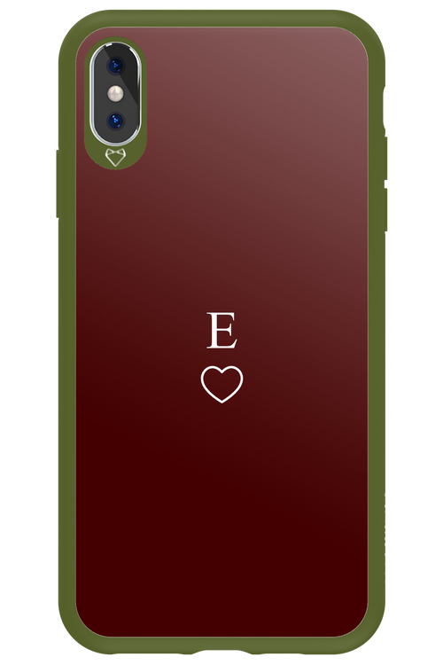 E Burgundia 2.0 - Apple iPhone XS Max